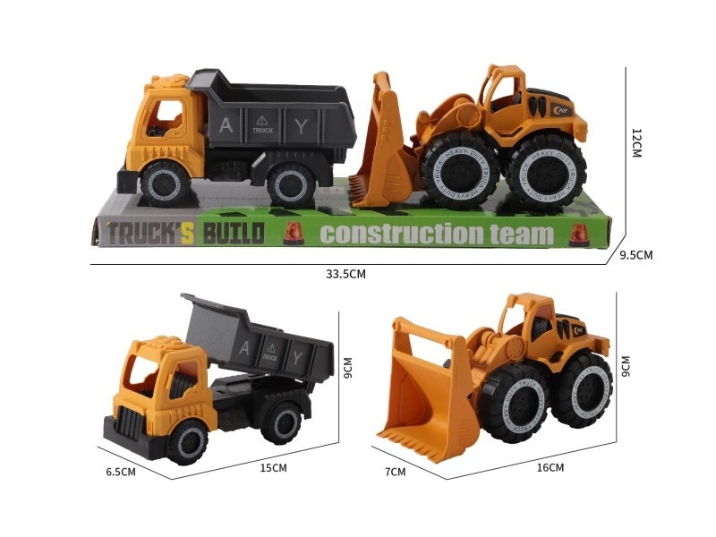 Sliding Engineering Bulldozer Dump Truck