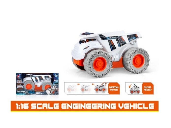 1:16 Hot Wheels Space Engineering Vehicle Inertial Vehicle