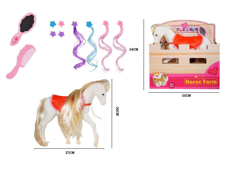 Long-Haired Malaysian With Accessories