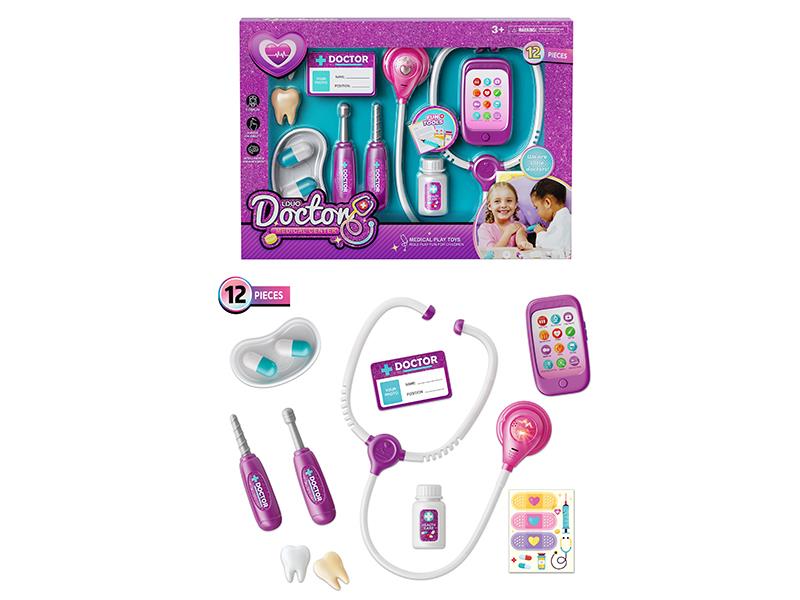 Doctor Set With Light And Sound (12PCS)