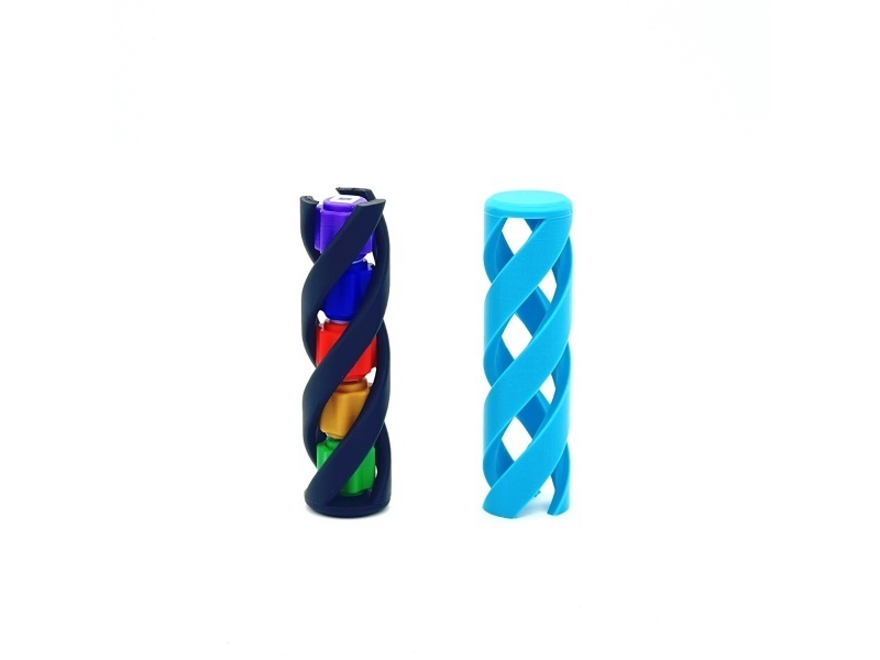 Squid Game Props: Spiral Column Box +5 Stones