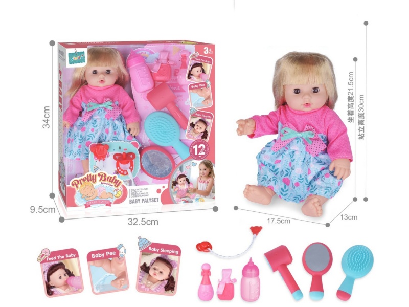 14-Inch Hollow Doll With 12-Tone Ic