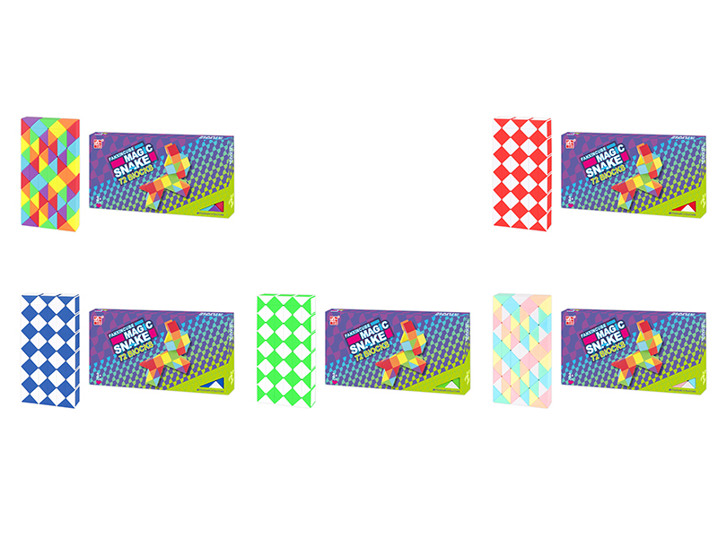 72 Blocks Rubik's Snake