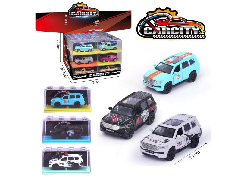 1:36 Huili Alloy Car Cool Road Ze