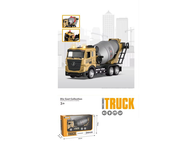 Alloy Reciprocating Flat-Head Mixer Truck