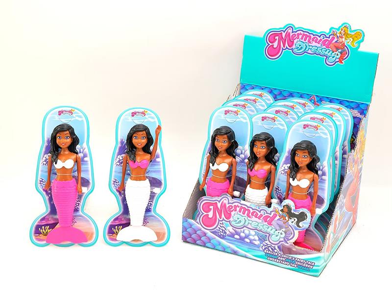 Wind Up Wag Tail Mermaid(7 Inch)12PCS