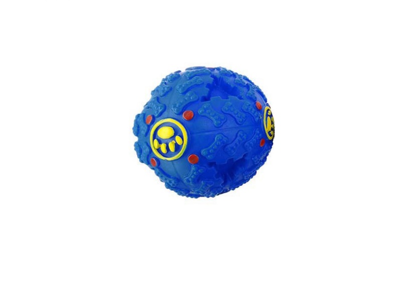 Rubber Leaky Food Ball Pet Toy (12Cm)