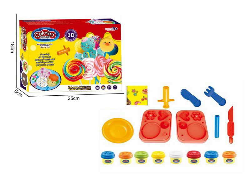 Lollipop Clay Set