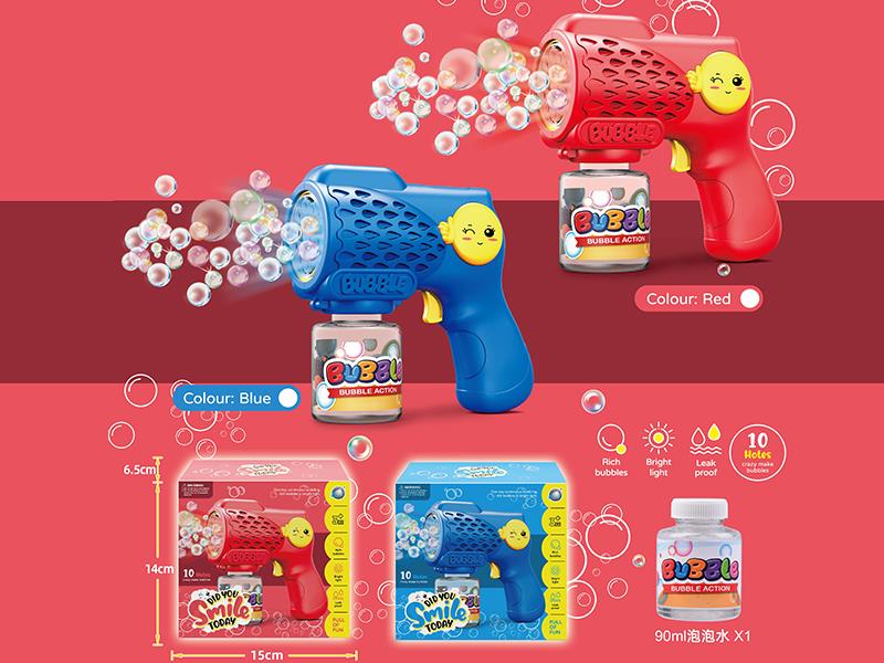 Smile Face Bubble Gun