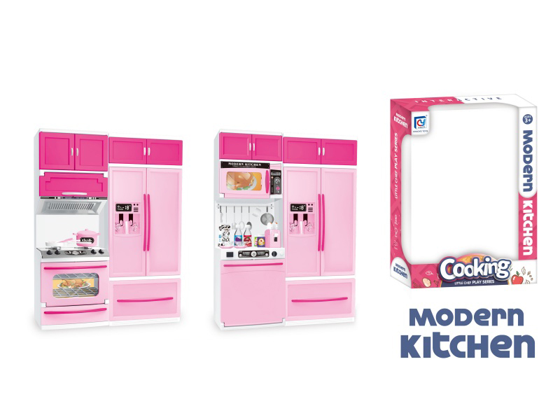 Pink Solid Color Kitchen And Kitchenware Set (2 Pieces Mixed)