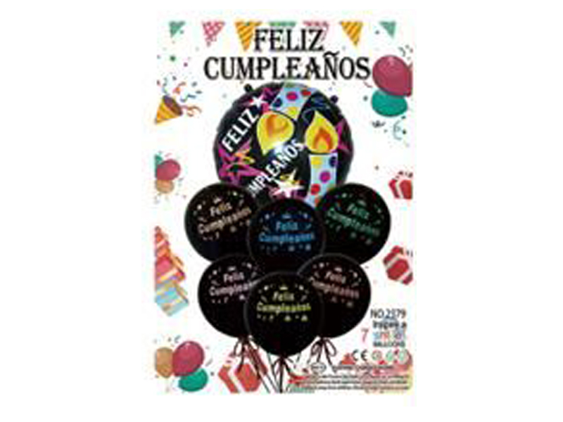 A 7-Piece Set For A Spanish Birthday