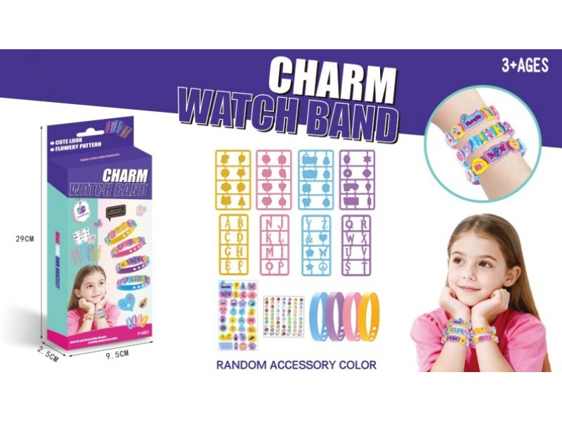 Diy Educational Beaded English Letter Pattern Bracelet