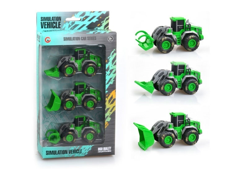 Three Inertial Farmer'S Carts