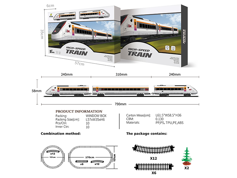 Electric Rail Train Toys