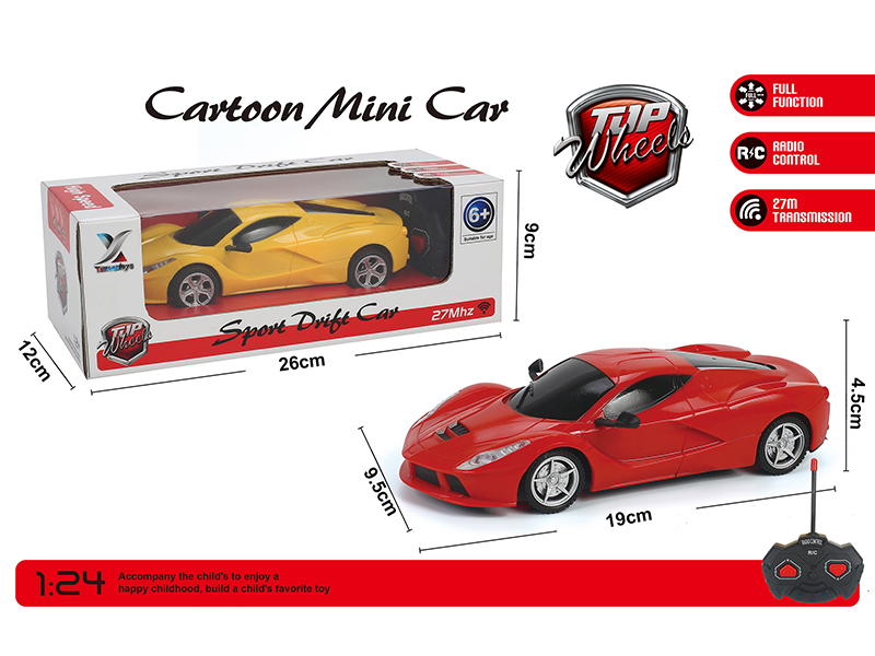 2-Channel Remote Control Car