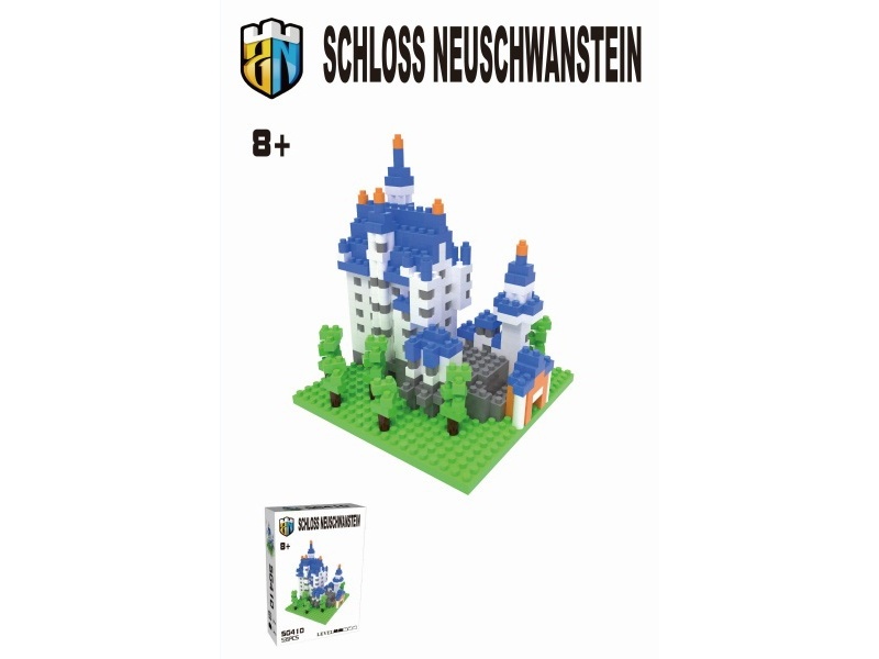 535 PCS Of German Swan Lake Building Blocks
