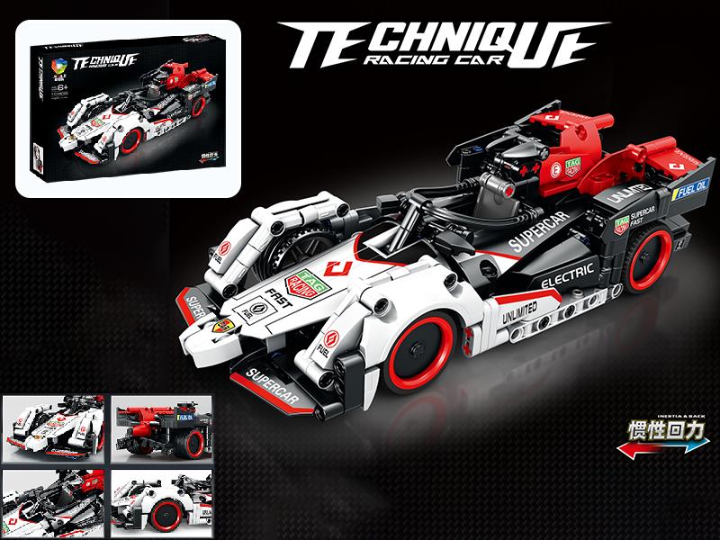 Pull Back Car Building Blocks - Porsche 99X(486PCS)