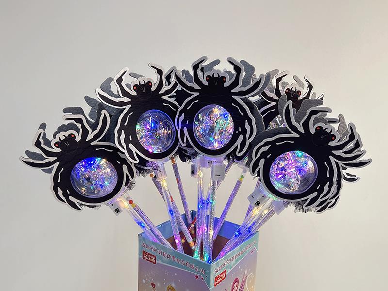 Halloween Spider Flash Stick