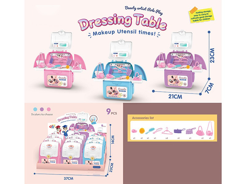 Bag Beauty Storage Desk