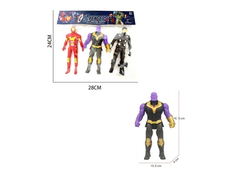 Three Solid Character Sets