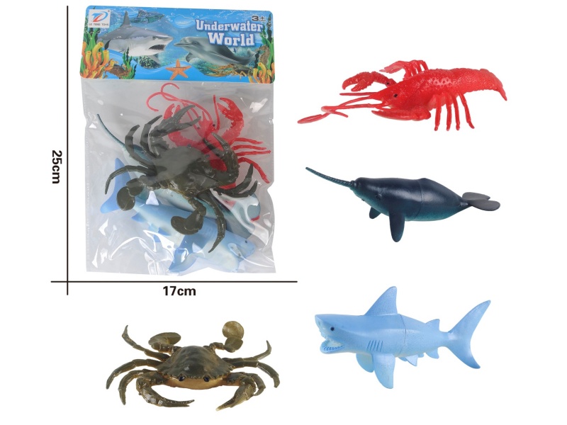 Pvc Emulates Ocean 4Pcs