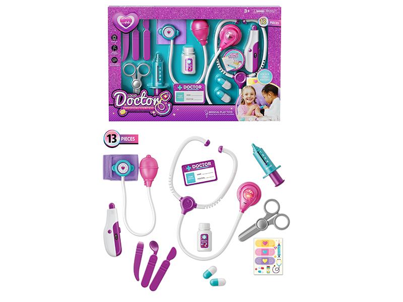 Doctor Set With Light And Sound (13PCS)