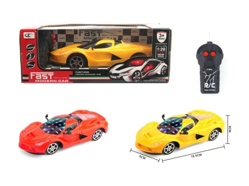 2-Channel  Ferrari Remote Control Car With 3D Light