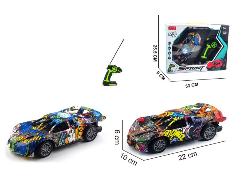 4-Channel  Remote Control Graffiti Bmw