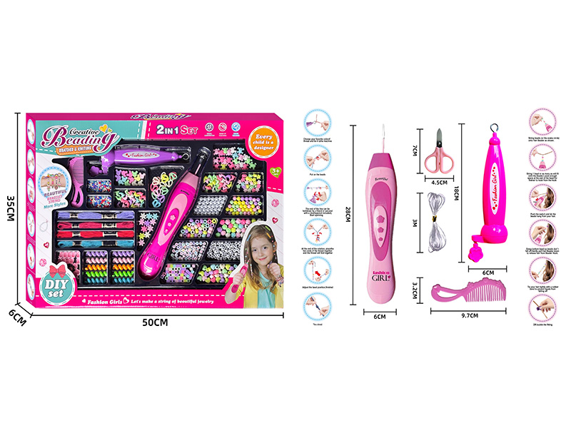 DIY Beads & Kniting Set