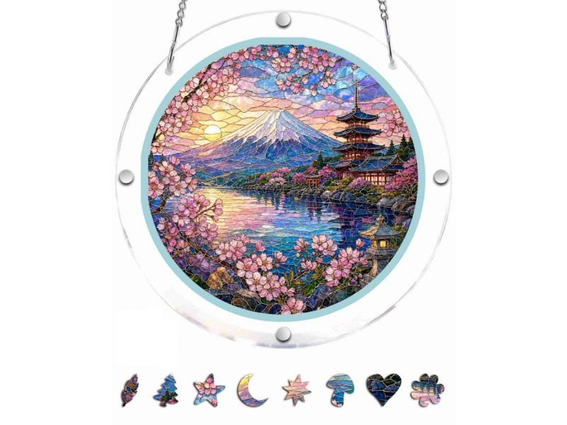 8.2-Inch Acrylic Jigsaw Puzzle