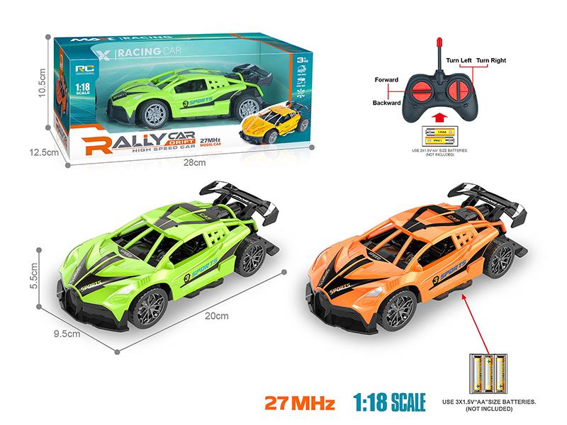 27MHz 1:18 Bugatti 4-Channel Remote Control Car(Not Included Batteries)