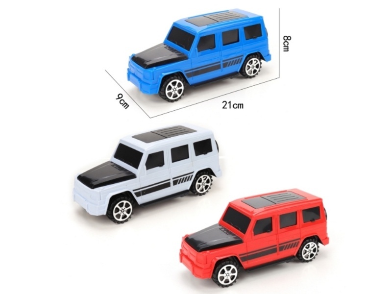 A Mercedes-Benz G-Class Car With A Drawstring And Lights