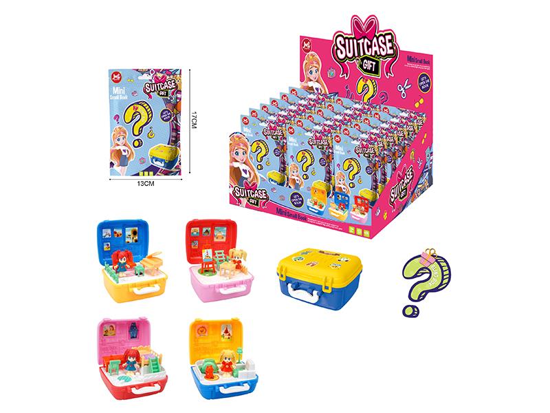 Miniature Scene Series Suitcase Blind Bag 12pcs