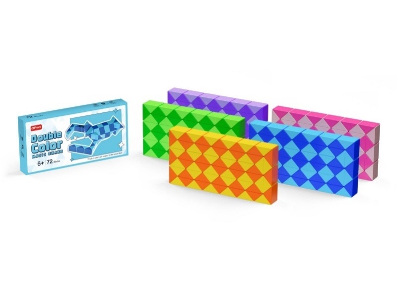 72-segment double-color magic ruler