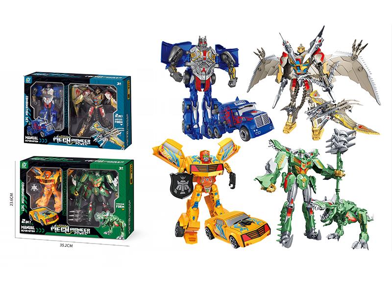 Transformation Dinsaur Mecha Warrior Toy