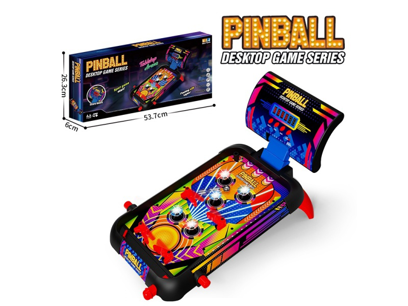 Pinball Desktop Game(With Lights, Music, And Score Counter)