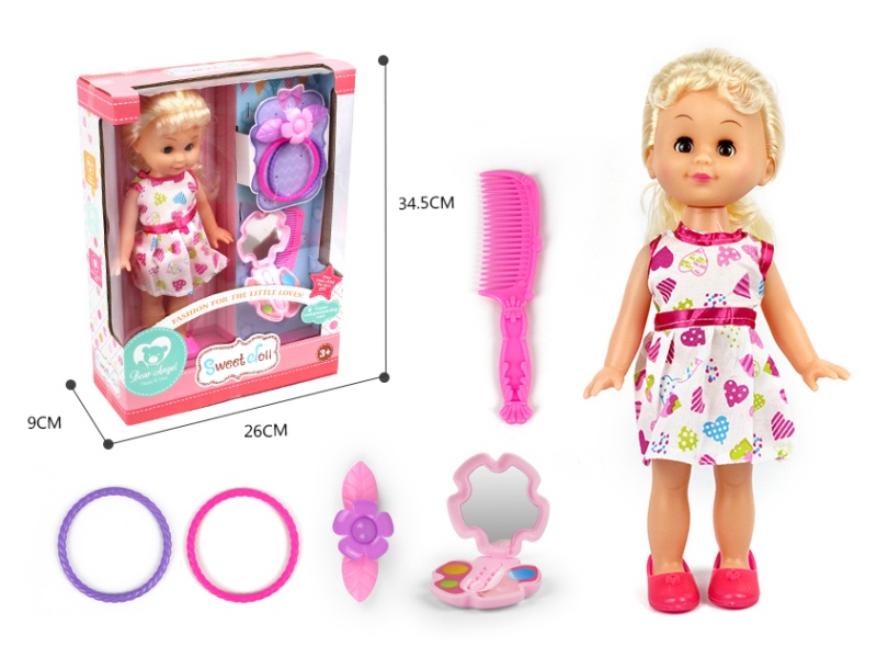 14-Inch Cute Girl Doll