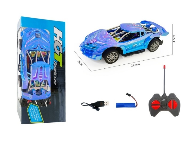 Frame Of 1:18 UV-Coated 4CH Remote Control Car Is Electrified