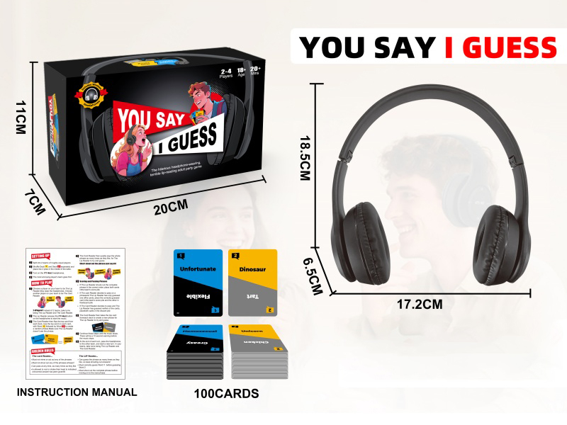 Headphones: You Say I Guess Board Game