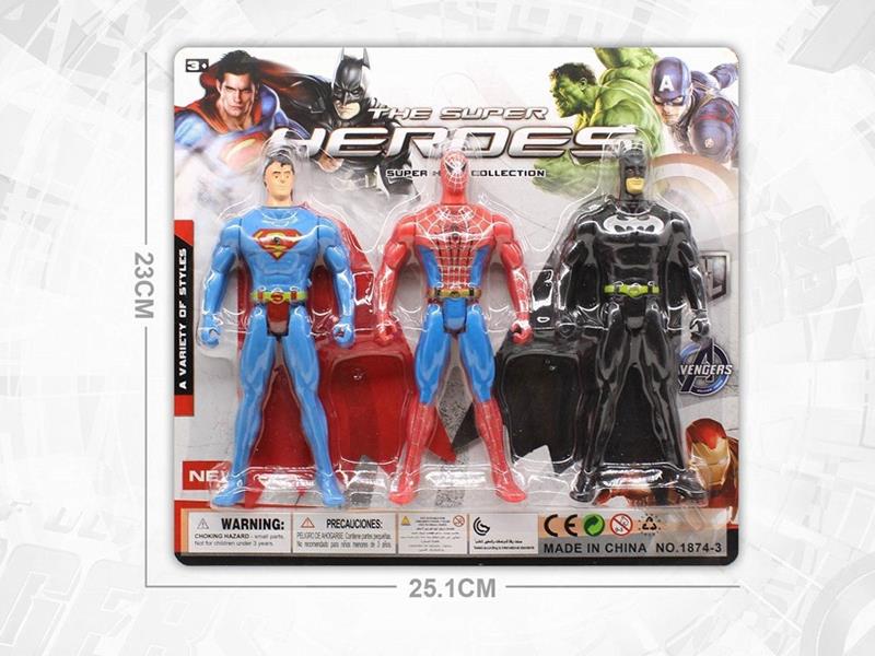 15cm Spider-Man, Superman, Batman Action Figures Toys