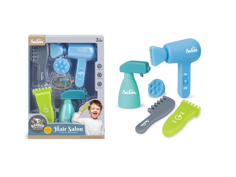 Soft Rubber Playhouse Boy Haircut Set
