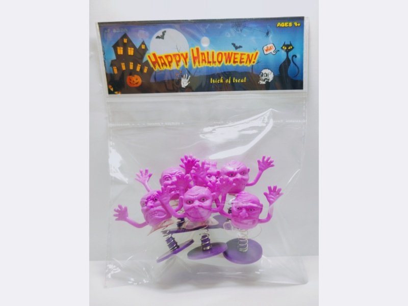 Ghost Head Bounce (10 Models), 6Pcs