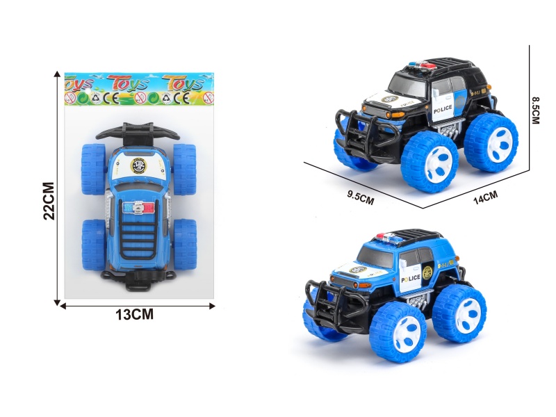 Inertia Toyota Police Car Off-Road Vehicle 1:43