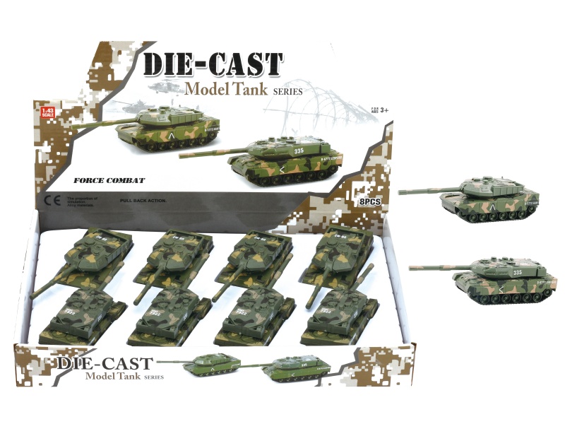 Tank (Camouflage) In Alloy 2