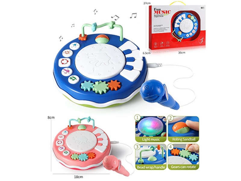 Multi-Functional Musical Piano And Drum Tapping