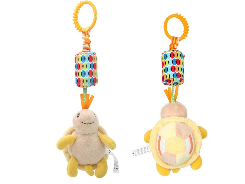 Baby Sound Turtle Plush Bell Pendant