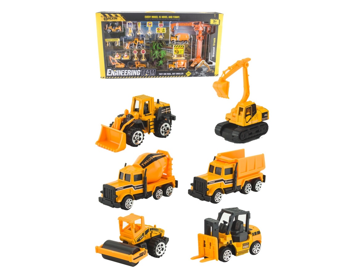 Alloy Skid Truck Set