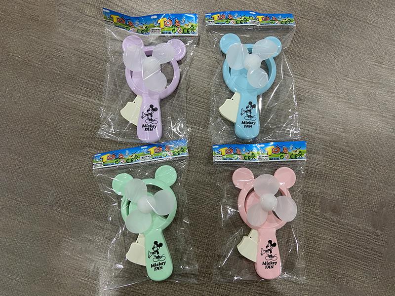 Mickey Hand-Pressed Fan