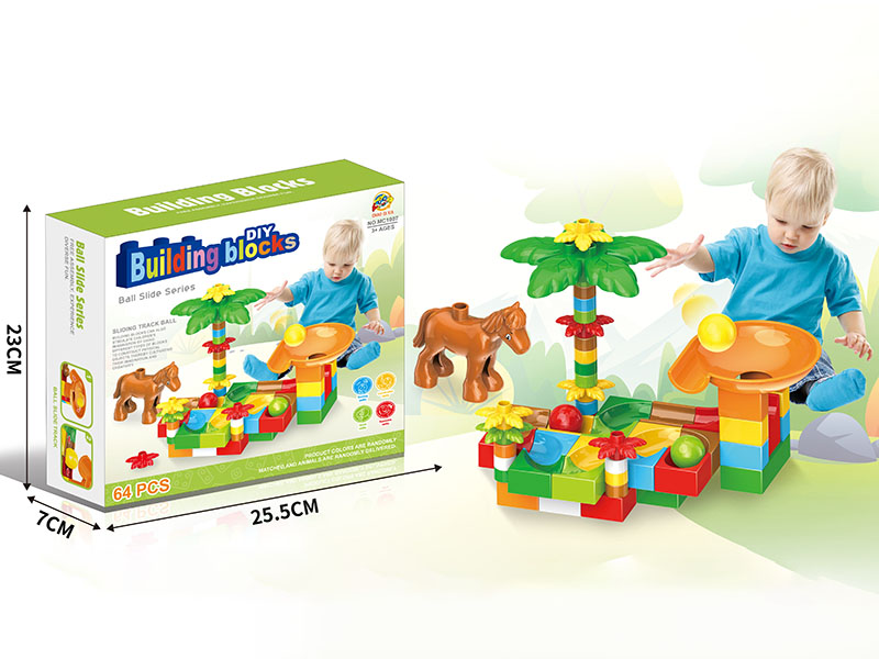 DIY Slide Building Blocks