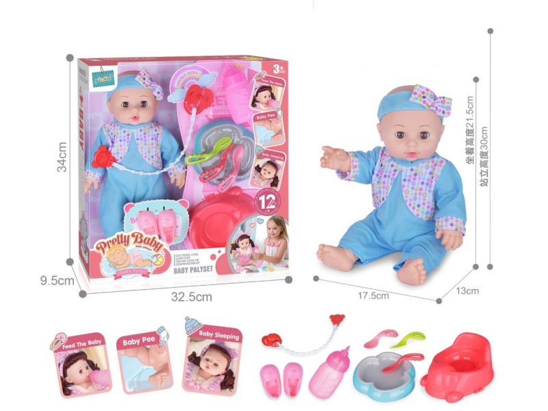 14-Inch Hollow Doll With 12-Tone Ic